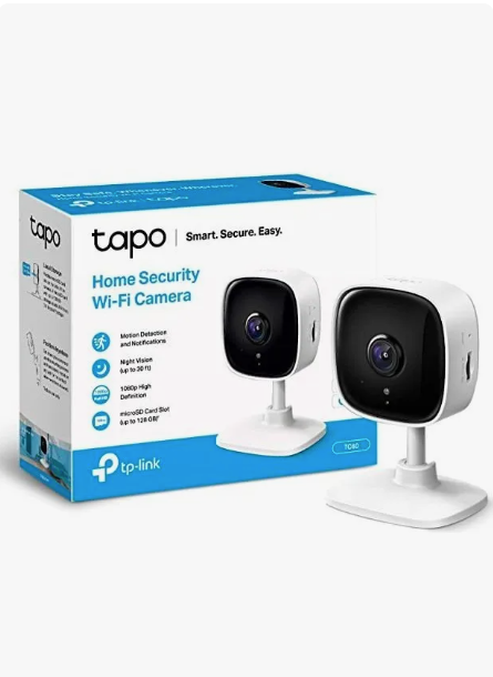 Cámara de seguridad TP-Link Tapo Tc60 color blanco Cámara de seguridad TP-Link Tapo Tc60 color blanco